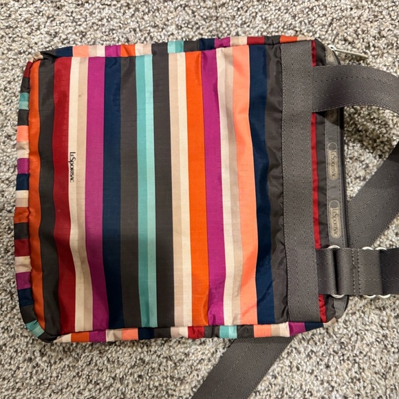 LeSportSac Colorful Striped Crossbody Bag - Picture 2 of 9